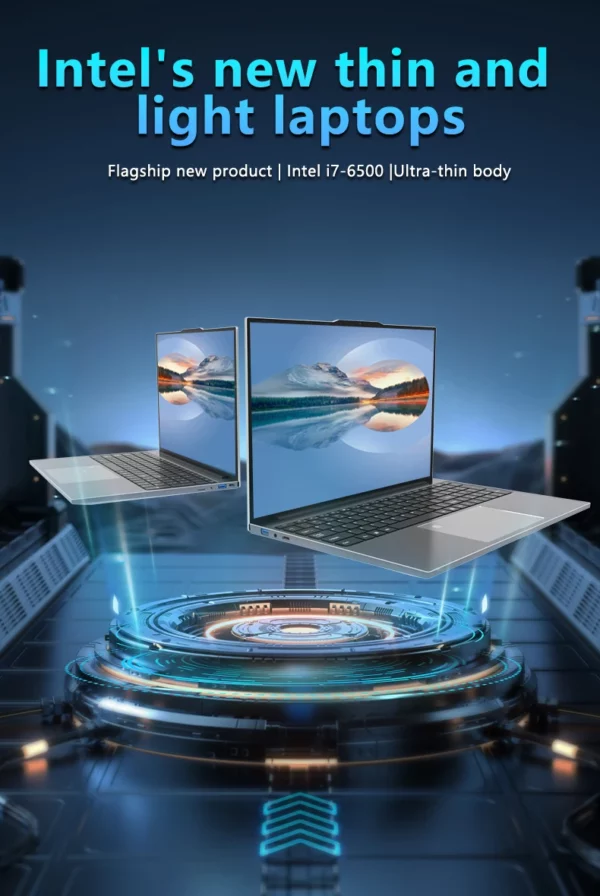 Ordinateurs portables de jeu Intel Core i7-6500U 32GB Ram 2TB SSD Windows 11 ordinateurs portables rétro-éclairé Wifi ordinateur PC ordinateur portable de jeu – Image 14