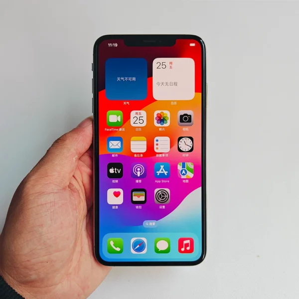 Téléphone portable d'origine Apple iPhone XS/XS Max 4G LTE 5.8 "4GB RAM 64GB/256GB ROM 12MP + 7MP téléphone portable hexa-core XS Smartphone – Image 14