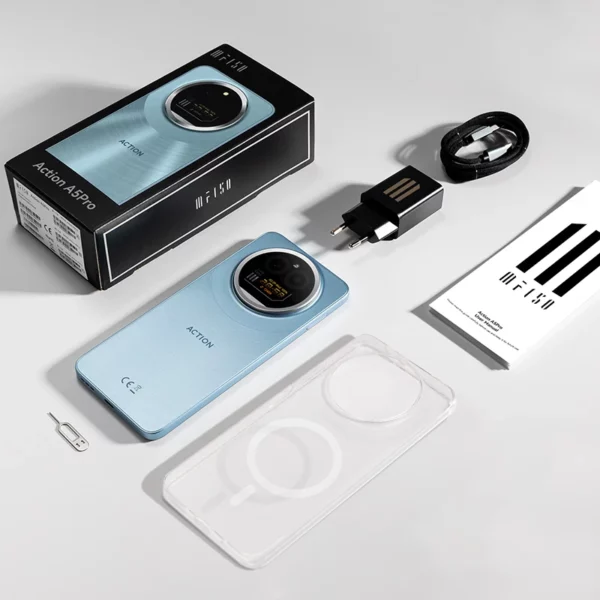 [Première mondiale] IIIF150 Action A5Pro téléphone double écran conception Smartphone Android 15 8GB RAM 256GB ROM 6.8 "HD + affichage 5100mAh – Image 6
