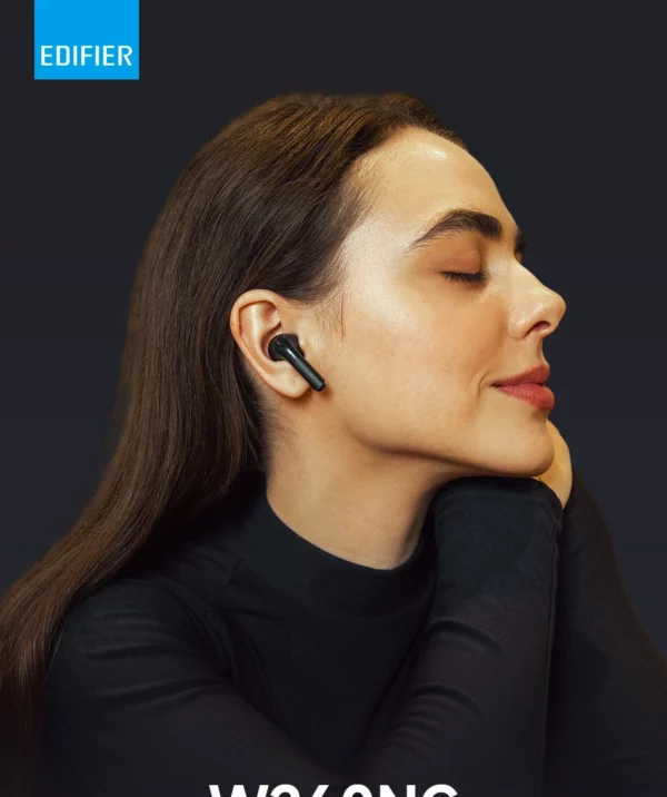Edifier W260NC ANC Écouteurs TWS antibruit Bluetooth 5.3 Écouteurs sans fil haute résolution avec LDAC, 32 heures, connexion multiple – Image 9