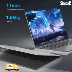 YEPO ordinateurs portables de jeu Intel Core i7-6500U 32GB Ram 2TB SSD Windows 11 ordinateurs portables rétro-éclairé Wifi ordinateur PC ordinateur portable de jeu