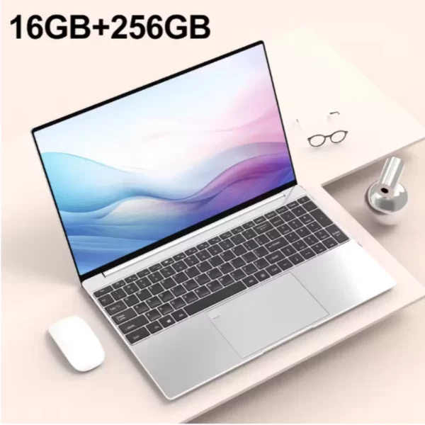 Station de travail ordinateur portable Windows 11 Intel N95 15.6 pouces ordinateurs portables de jeu 7500 mAh ultra longue veille bureau 16 Go de RAM 2 To SSD – Image 9