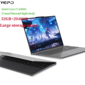 Ordinateurs portables de jeu Intel Core i7-6500U 32GB Ram 2TB SSD Windows 11 ordinateurs portables rétro-éclairé Wifi ordinateur PC ordinateur portable de jeu