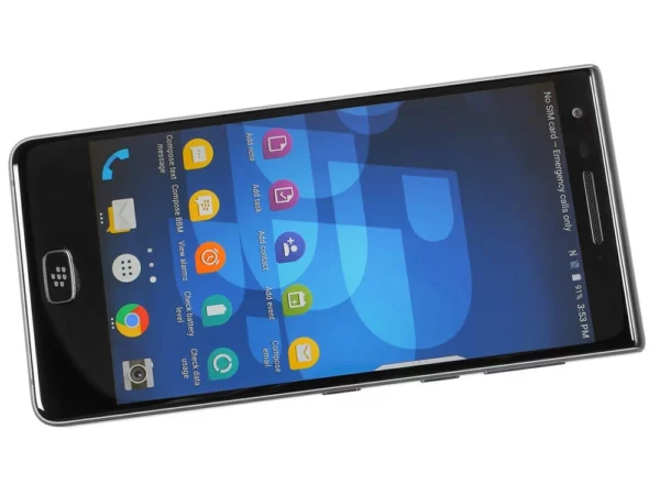 Téléphone portable BlackBerry Motion débloqué d'Origine 32 Go de ROM 4 Go de RAM Appareil Photo Mobile 12MP Smartphone Écran Tactile Bluetooth Barre WiFi – Image 19
