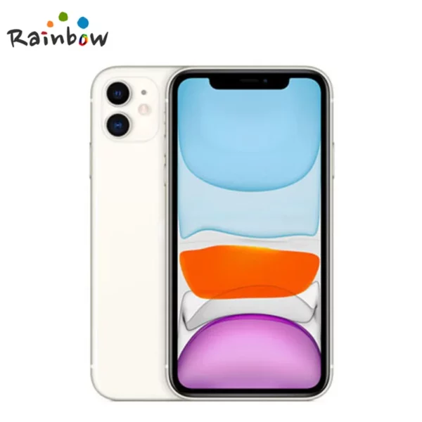 Original débloqué Apple iPhone 11 4G LTE 6.1 "64/128/256GB A13 IOS véritable iPhone11 Retina IPS LCD téléphone portable – Image 12