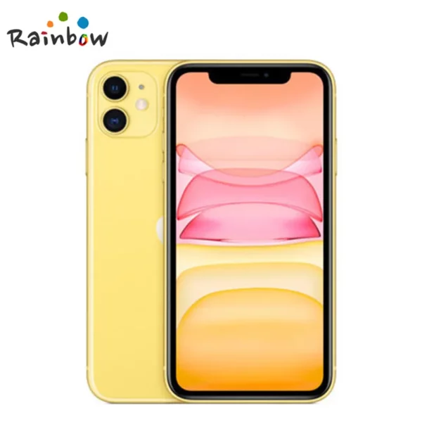 Original débloqué Apple iPhone 11 4G LTE 6.1 "64/128/256GB A13 IOS véritable iPhone11 Retina IPS LCD téléphone portable – Image 6