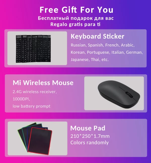 Xiaomi Redmi Ple16 ordinateur portable 2024 Intel Core i5-13500H 16 Go DDR5 + 1 To/512G SSD i5-12450H 16 pouces Notebook Fingerprint Anderson PC – Image 11
