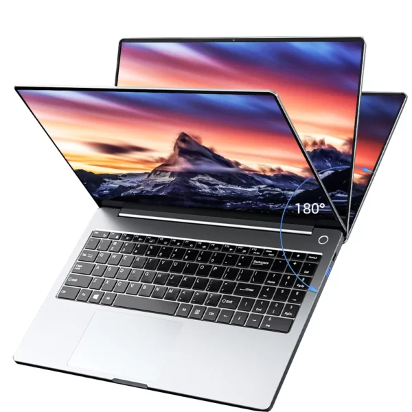 Ordinateur portable Ultrabook Metal Game, ordinateur portable, Max RAM 64 Go, Max 4 To SSD, 2.4G, 5.0G, Bluetooth, AMD Ryzen 7 5700U, Windows 10 11 – Image 3
