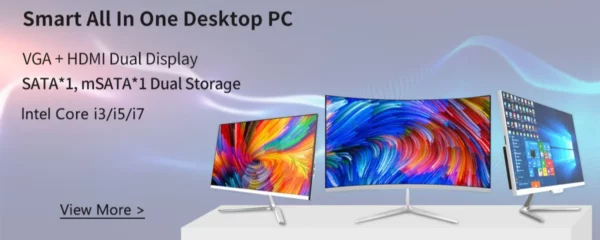 PC de jeu tout-en-un avec écran de 22 pouces, Intel i5, i7, 8 Go de RAM, SSD, ordinateur de bureau complet, PC de jeu Windows Gamer, nouveau – Image 7