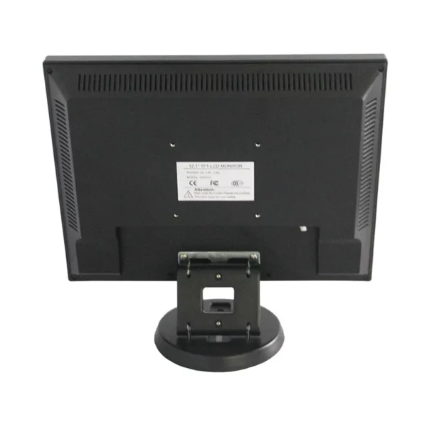 Moniteur LCD industriel 12 pouces 1024x768 800x600, pour caméra de Microscope DVR CCTV, haut-parleur intégré – Image 3