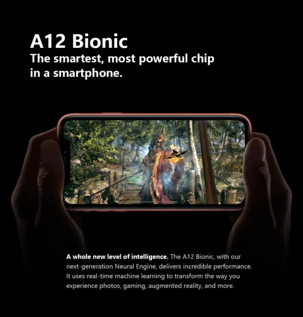 Apple-Smartphone iPhone Poly 6.1 ", Liquid Retina, écran entièrement LCD, 4G Lte, débloqué, original – Image 22