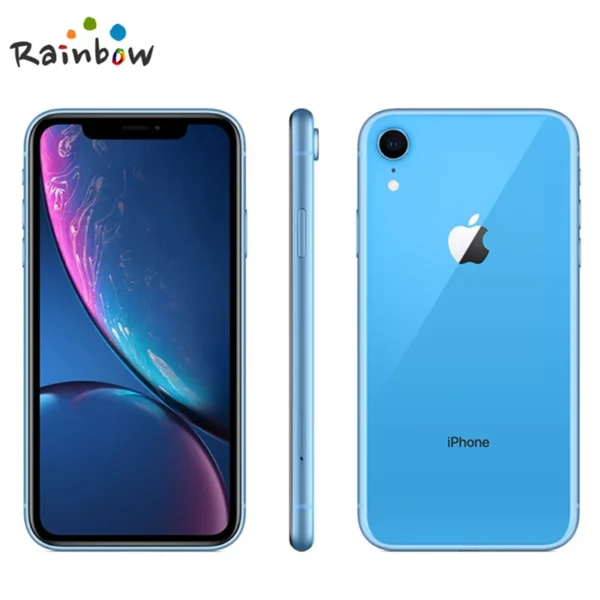 Apple-Smartphone iPhone Poly 6.1 ", Liquid Retina, écran entièrement LCD, 4G Lte, débloqué, original – Image 9