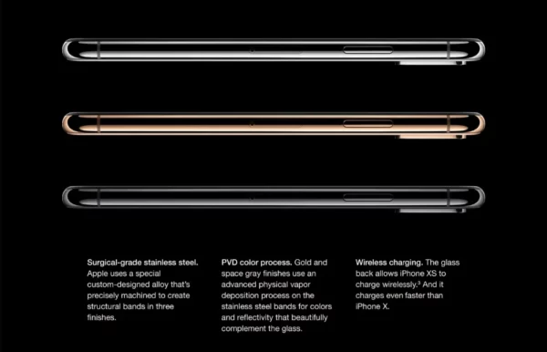 Apple-iPhone XS Téléphone portable d'occasion débloqué, Face ID, 5.8 ", 4G Permanence, A12, 4G RAM, 64 Go, 256 Go, 512 Go, Dean, Hexa Core, Original – Image 13