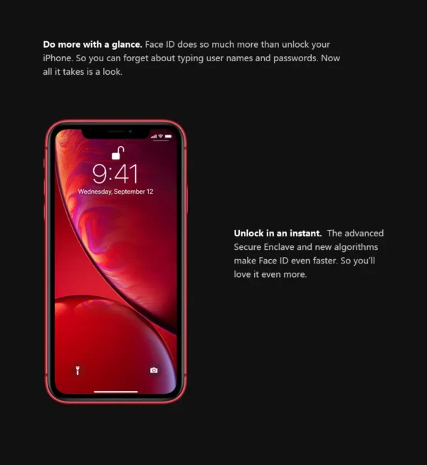 Apple-Smartphone iPhone Poly 6.1 ", Liquid Retina, écran entièrement LCD, 4G Lte, débloqué, original – Image 20