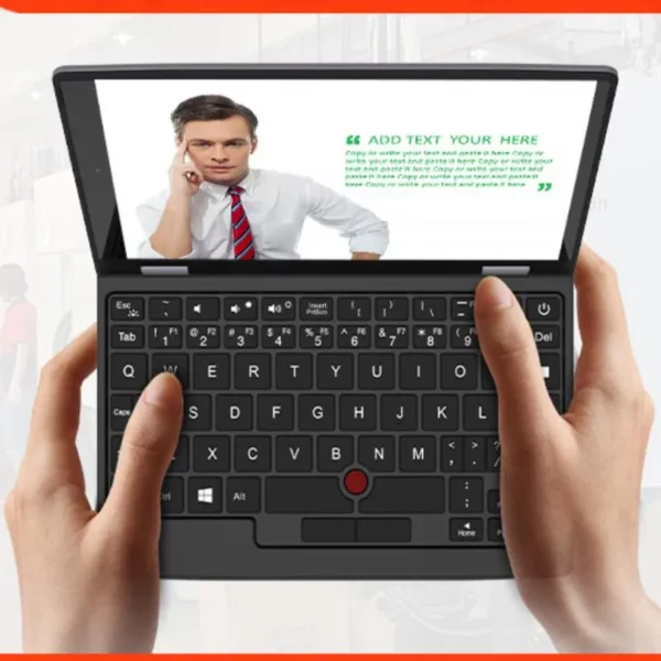 7 pouces Mini ordinateur Portable Intel N100 ordinateur Portable écran tactile Netbook Windows 11 Mini PC Micro ordinateur Bluetooth 4.2 16GB 1TB – Image 3