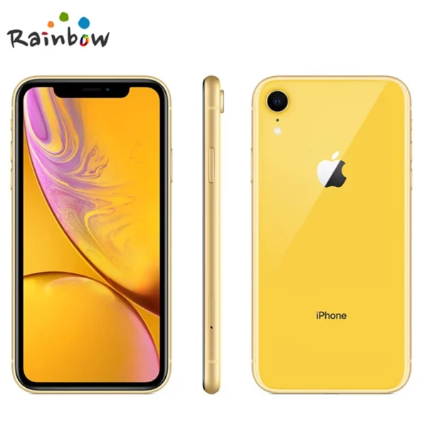 Apple-Smartphone iPhone Poly 6.1 ", Liquid Retina, écran entièrement LCD, 4G Lte, débloqué, original – Image 8