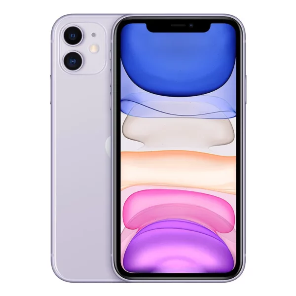 Apple-iPhone 11 avec Face ID, 64 Go, 128 Go, 256 Go, iOS A13 débloqué, appareil photo 12MP + 12MP, écran LCD 6.1 ", 1792x828, développements sans fil – Image 7