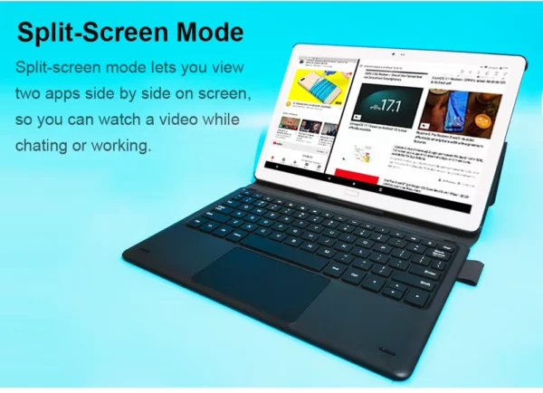 2025 nouveau Design 4G appel téléphonique 2 en 1 tablette clavier d'accueil tablette Android 10.5 "1920*1200 MT6797 10 cœurs 13MP + 5MP 7000mAH – Image 30