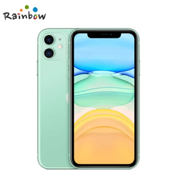 Original débloqué Apple iPhone 11 4G LTE 6.1 "64/128/256GB A13 IOS véritable iPhone11 Retina IPS LCD téléphone portable – Image 9
