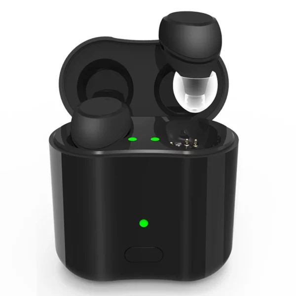 Modes de fonctionnement rechargeables à une touche, aide auditive Invisible sans bruit, aide auditive intelligente pour perte sévère, soins auditifs – Image 27