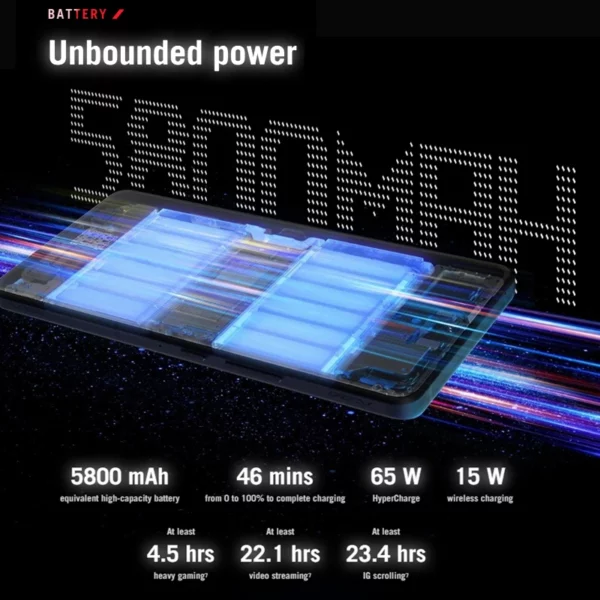 Première mondiale ASUS ROG Phone 9 Pro Smartphone Snapdragon 8 Elite 6.78 ''185Hz AMOLED affichage 5800mAh NFC téléphone portable – Image 5