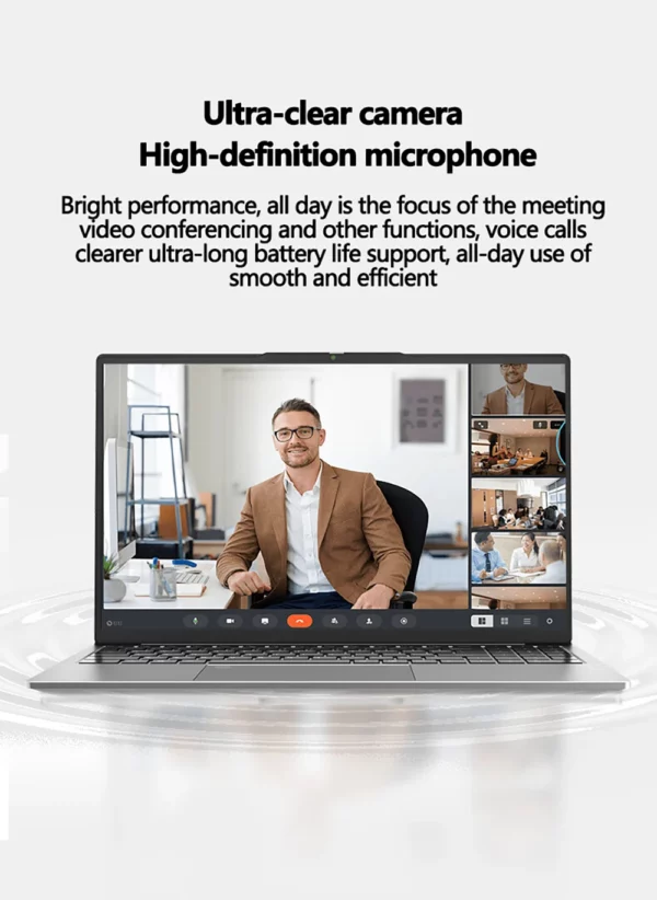 Ordinateur portable de jeu 16 pouces Intel Core I9-11900H 32 go RAM 2 to SSD déverrouiller par empreinte digitale 8 cœurs 16 fils Wifi6 HD caméra DDR4 ordinateur – Image 15