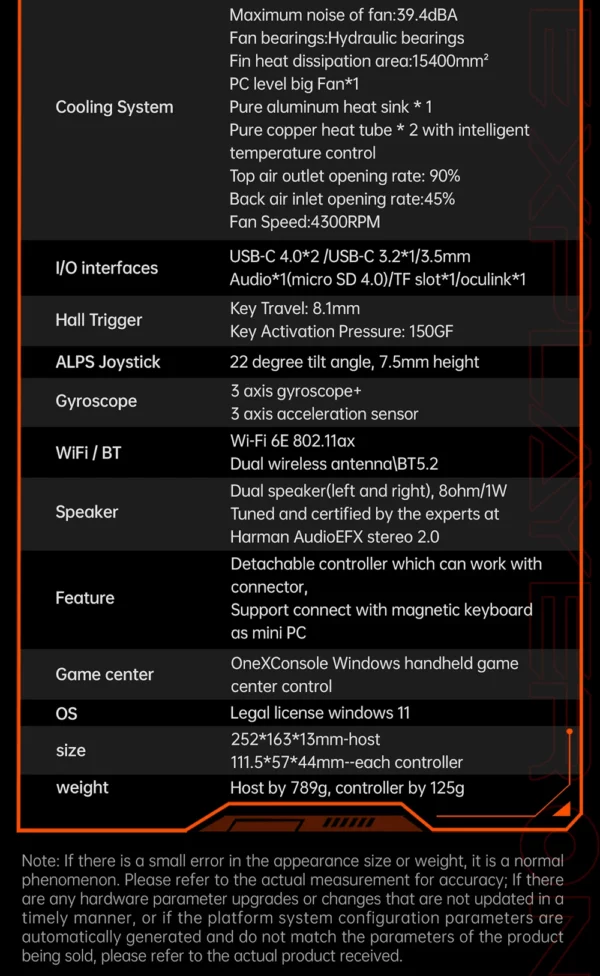 OneXFirst-Ordinateur portable et tablette, PC 3 en 1, Console de jeu, Windows, Déterminer les thorac, BronchPRO, AMD, Ryzen, AI 9, HXsuspec, 8840U, 10.95 pouces – Image 48