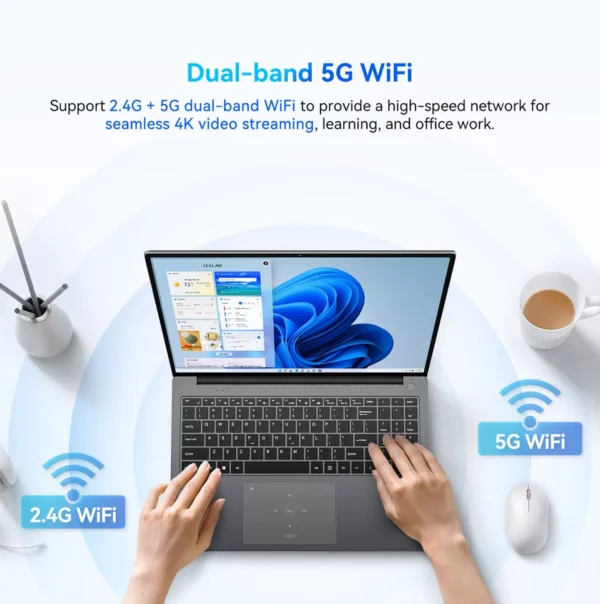 Blackview Acebook 12 P1 11 Pro ordinateur portable 16 en effet écran 1920*1200, Intel I5-1030NG7 Notebook, 16GB 512GB, 5000mAh, langue russe – Image 4