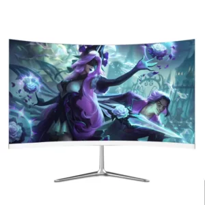 Souris de jeu ultralégère, moniteur de bureau incurvé, montable, HDMI, VGA, VESA, 22 ", 16:9 LED, 1920x1080, 75Hz