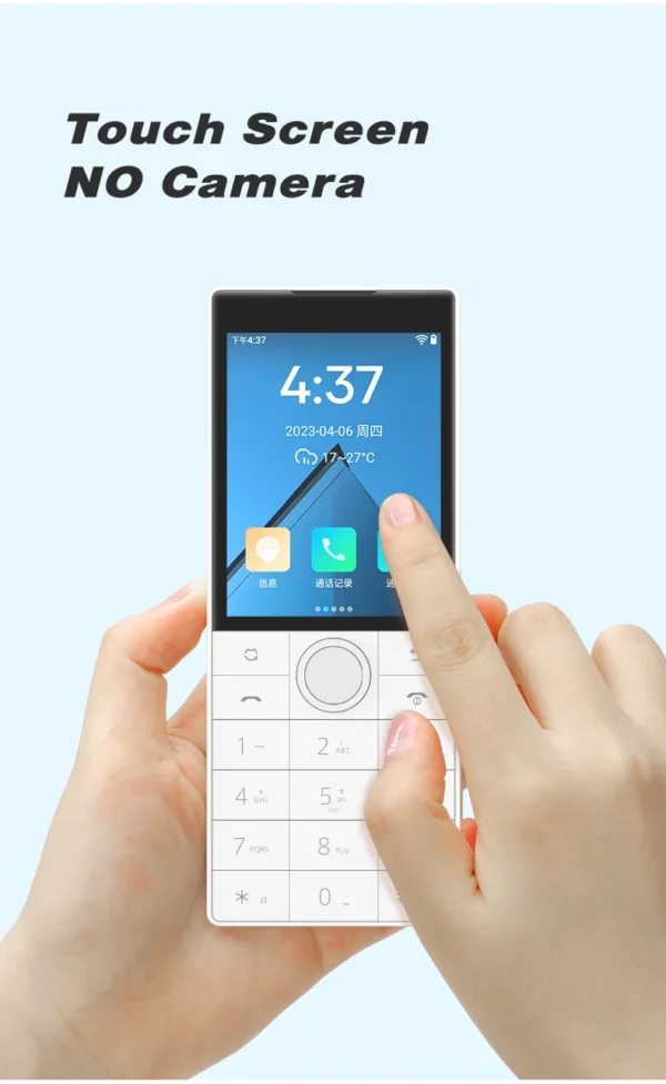 Téléphone intelligent à écran tactile Android 11 sans caméra, version Google F22, 2 Go + 16 Go, WiFi + 2.8 pouces, MTK6739, économiser de l'argent – Image 9