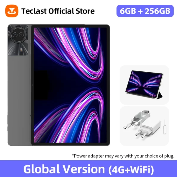 Tablette Teclast T50 Plus Android 14, 11 pouces, 2K, 90Hz, haute rafraîchissement, 6 go + 256 go, UNISOC T620, batterie 8000mAh, caméra 8MP + 13MP, languette 4G – Image 8