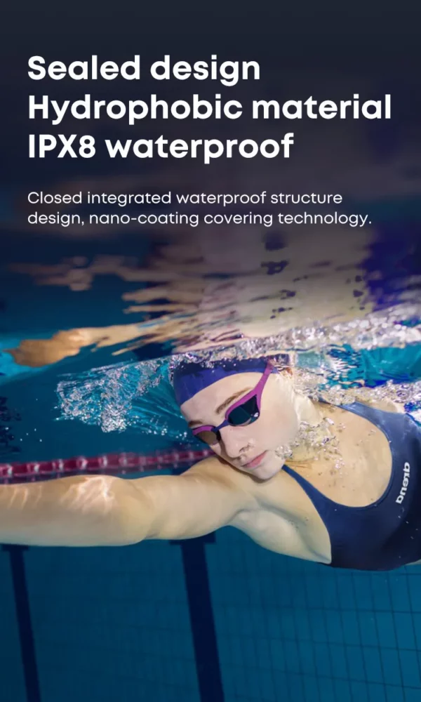 Xiaomi Mijia – écouteurs à Conduction osseuse, Bluetooth, micro sans fil, étanche IP68, lecteur MP3, Hifi, pour natation, 32 go – Image 13