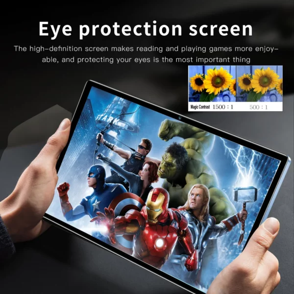 Android 10.1 pouces tablette Google Play Octa Core double caméra double SIM 3G appel téléphonique tablettes Bluetooth Wifi 4GB + 64GB ROM – Image 12