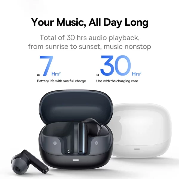 Baseus Bowie M2s -48dB ANC écouteurs sans fil Bluetooth 5.3 casque Audio spatial 3D qualité HiFi 0.038 "écouteurs à faible latence – Image 5