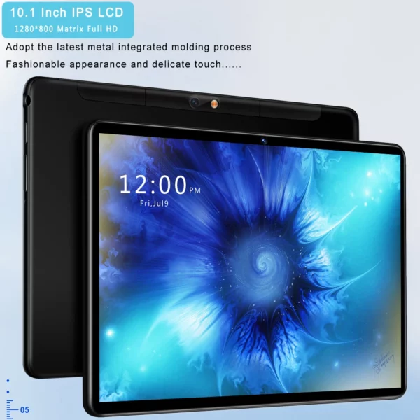 Nouveau 10.1 pouces tablette 4G WiFi double SIM 4GB 64GB tablette Android 10.1 pouces 2MP + 5.0MP Version mondiale tablette PC – Image 13