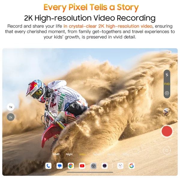 Blackview-Tablette MEGA 1, 11.5 ", 2.4K, 120Hz, Affichage 8 Go, 256 Go, Appareil photo 50MP + 13MP, 8800mAh, 33W, Pad de charge rapide P, Première mondiale – Image 31