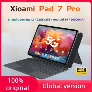 2025 New7S Pro Original édition mondiale tablette PC Pad Snapdragon 8gen2 HD 4K 22GB + 2TB Android 14 5G tablette avec double SIM WIFI