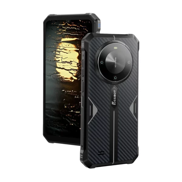 FOSSiBOT F105 Smartphone robuste Android 14 12GB + 64GB téléphone portable 6.745 "HD + écran IPS 20MP caméra 10300mAh téléphone portable – Image 9
