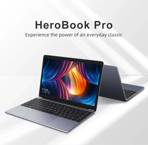 CHUWI-Ordinateur portable HeroPlePro, 8 Go de RAM, 256 Go SSD, Intel Celeron N4020, touriste Core, écran IPS 14.1 ", Windows 11 – Image 8