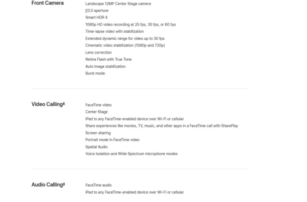 IPad Air6 M2 11 pouces 128G/256G/512G/1T WiFi identification tactile cellulaire, eSIM, WIFI d'origine/5G 8 cœurs CPU 9 cœurs GPU moteur Neural 16 cœurs – Image 11