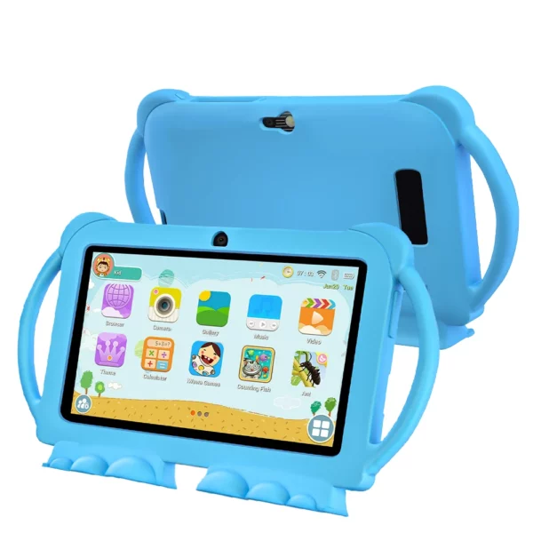 Nouveau 5G WIFI 7 pouces tablette pour enfants 4GB + 64GB ROM Mini Pad Quad Core double caméra étui de protection pour enfants tablettes Android 13 – Image 7