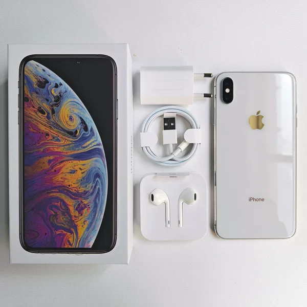 Téléphone portable d'origine Apple iPhone XS/XS Max 4G LTE 5.8 "4GB RAM 64GB/256GB ROM 12MP + 7MP téléphone portable hexa-core XS Smartphone – Image 24