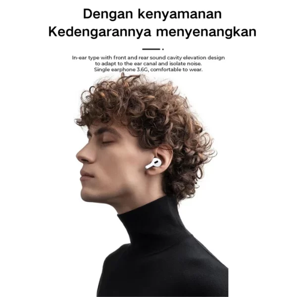 Nouveau pour Sooyn écouteurs Audio portables bluetooth sans fil contrôle par application originale temps de travail 68 heures réduction du bruit A9 pro LZ-G4 – Image 29