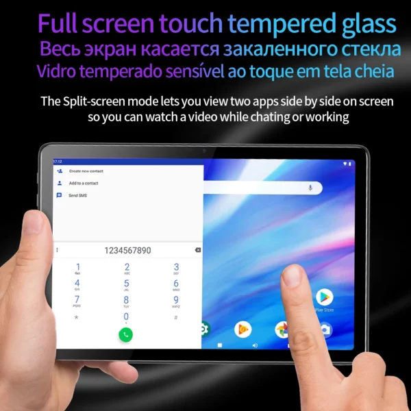 Tablette PC Android 11, écran HD 10.1 pouces, Google, 4 Go + 64 Go, 5000 mAh ,3G, Touriste, EpiWiFi, Version globale, Original Pad, 2025 – Image 4