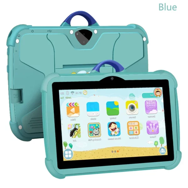 Nouveau 7 pouces 5G WiFi tablette Pc pour les meilleurs cadeaux pour enfants Android enfants jeu éducatif apprentissage tablettes Quad Core 4GB RAM 64GB ROM – Image 7