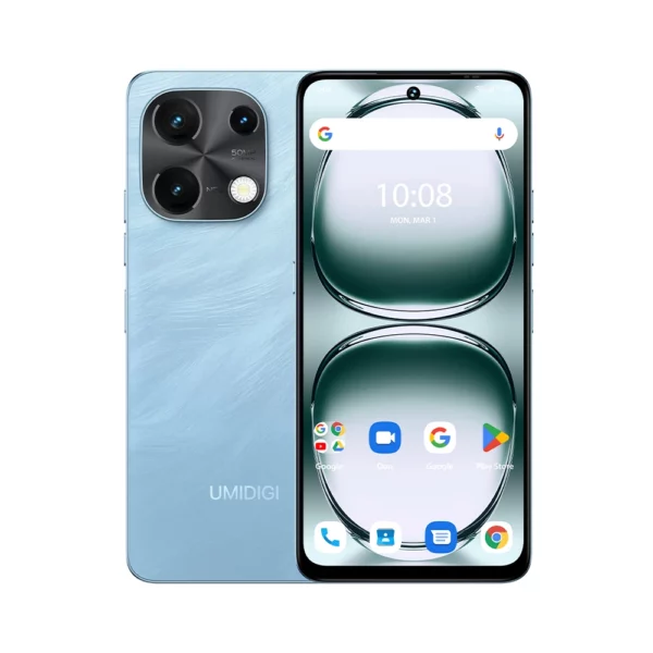 [Nouveau] UMIDIGI Note 100 Android 14 Smartphone 6.8 "HD + 120Hz 50MP caméra 8GB 256GB/6GB 128GB 20W 5000mAh double SIM NFC – Image 9