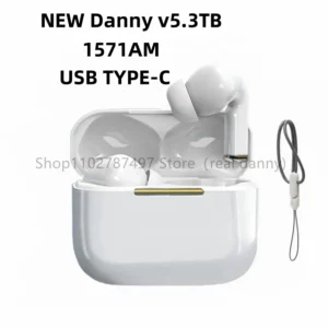 Danny nouveau PRO 2 V5.3TB TWS Bluetooth 5.3 écouteur sans fil avec airoha 1571AM USB-C de Tigerbuilder mêmes