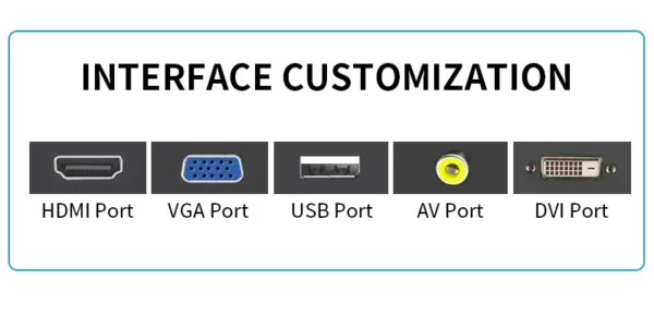 Moniteur LCD FHD haute résolution, écran tactile à cadre ouvert, pas cher, 1920x1200, 10.1 pouces – Image 17