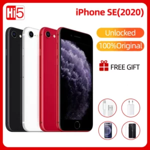 Déverrouiller l'origine Apple iPhone SE 2020 iphone se2 A13 3G RAM 64/128/256GB ROM Hexa Core téléphone 1821mAh Smartphone 4.7 pouces