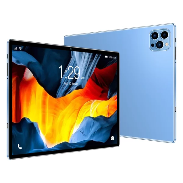 Nouvelles tablettes de 10.1 pouces Octa Core 3G appel téléphonique double SIM double caméras 4 + 64GB Android 11 Google Play WiFi Bluetooth Version mondiale – Image 2